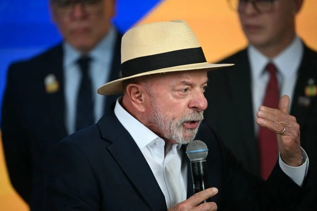 O presidente Luiz Inácio Lula da Silva durante evento no Rio de Janeiro.