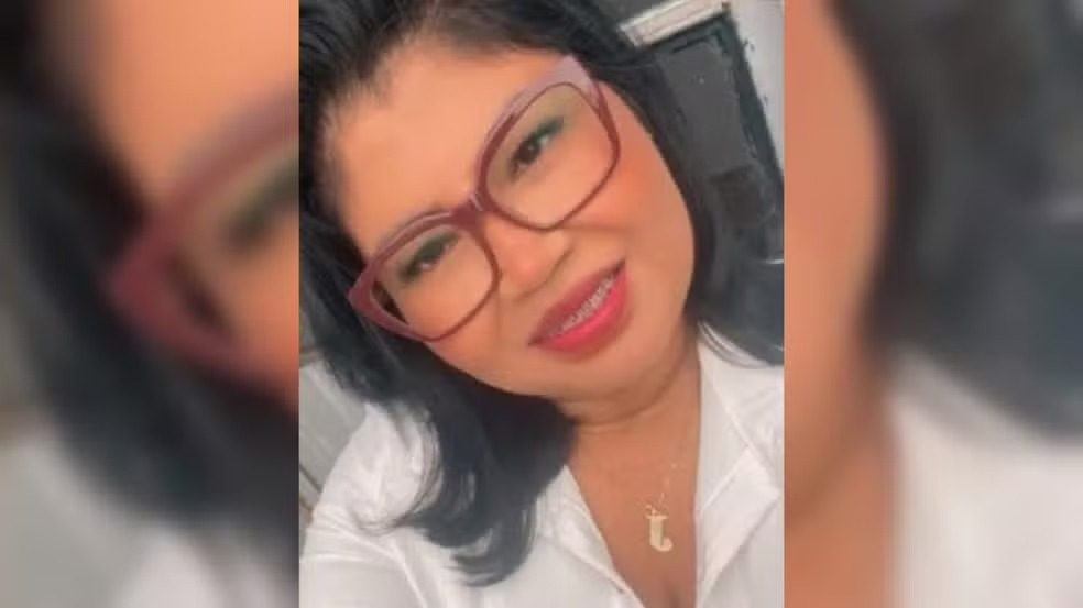 Maria Francisca da Silva Lopes, de 45 anos, que morreu após passar mal em um shopping de Chapecó.